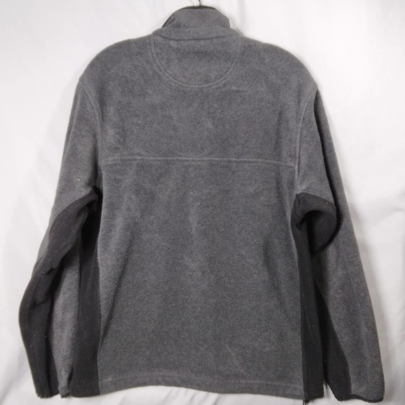 American Eagle Men Pullover Fleece Jacket Gray - Picture 2 of 6